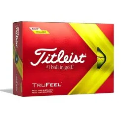 Titleist TruFeel Golf Ball Yellow