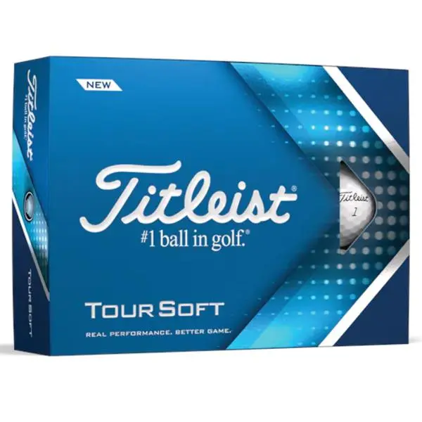 Titleist 22 Tour Soft Golf Balls Dozen White 3 Titleist 22 Tour Soft Golf Balls Dozen White