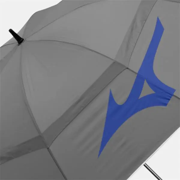 Mizuno Tour Twin Canopy Umbrella Grey - Blue 4 Mizuno Tour Twin Canopy Umbrella Grey - Blue - Image 2