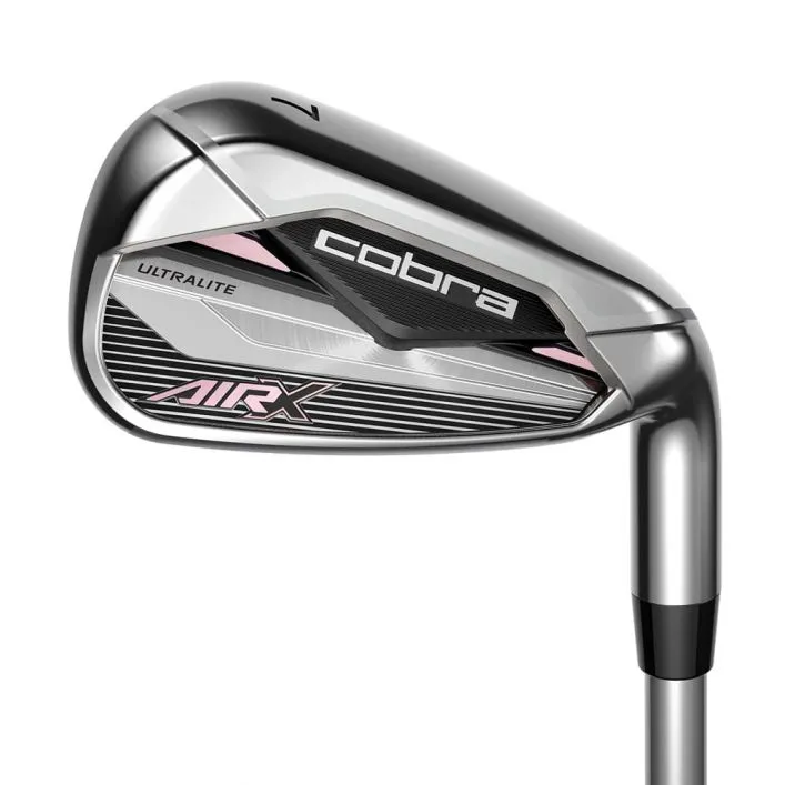 Cobra Women's AIR-X Irons RH 6-PW & SW 3 Cobra Women's AIR-X Irons RH 6-PW & SW