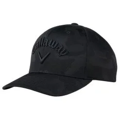 Callaway Gents Camo Snapback Cap Black