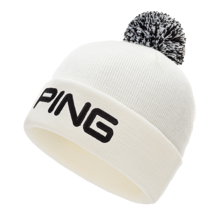 PING Classic Bobble Hat White 3 PING Classic Bobble Hat White