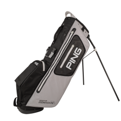 Ping Hoofer Monsoon 201 Carry Bag Light Grey Black White