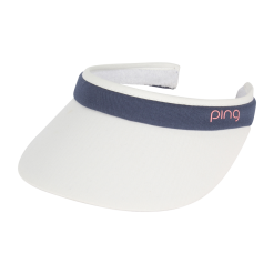 Ping Ladies Clip Visor 201 White/Citadel