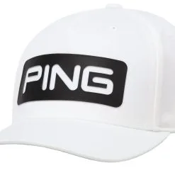 PING Tour Classic Cap White/Black