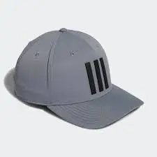 ADIDAS GOLF 3-STRIPES TOUR CAP GREY 5 ADIDAS GOLF 3-STRIPES TOUR CAP GREY - Image 3