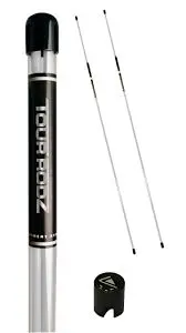 Longridge TOUR RODZ ALIGNMENT STICKS - 2pCS WHITE