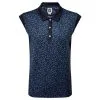 Footjoy Ladies Cap Sleeve Print Golf Polo Shirt - Navy -Clubs Cheap Store fj sleeveless ladies print polo navy 1 1024x1024 0c36e66d af6f 4332 a640 c9d57333a3a6
