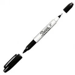 Longridge SHARPIE TWIN TIP MARKER BLACK