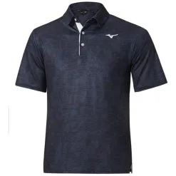 Mizuno Gents QD Hazard Polo Black