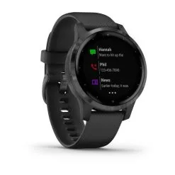 Garmin Vívoactive 4s Black With Slate (PVD Black/Gunmetal) -Clubs Cheap Store lf lg 36461e79 8796 47bc 9416 971e5cfff4b4