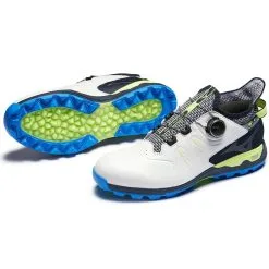 Mizuno Wave Hazard Pro Boa Waterproof Spikeless Shoes - White/Neo Lime -Clubs Cheap Store mizuno wave hazard pro boa spikeless shoes 2 800x 9525f9f0 d96e 470f 89d5 6b6f25f5e5e9