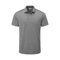 Ping Gents Lindum Polo Shirt Charcoal Marl