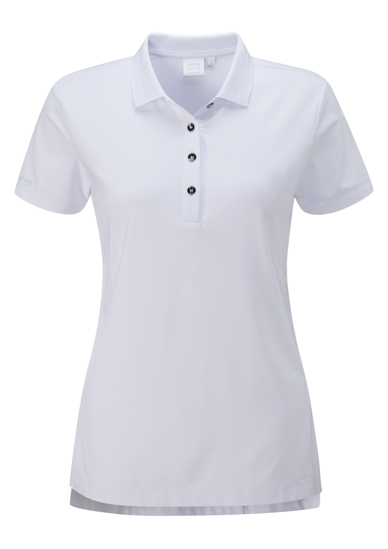 Ping Ladies Sedona Polo Shirt White 3 Ping Ladies Sedona Polo Shirt White