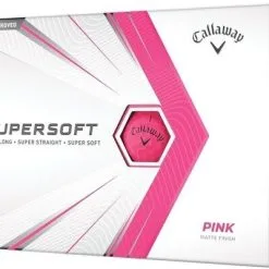 Callaway Supersoft Golf Balls Pink 21