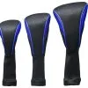 Longridge Longneck Pro Headcover - 3pk Blue -Clubs Cheap Store wc3lpn main 600x553 e9388967 8ea9 469b 9d18 81fc767282d1